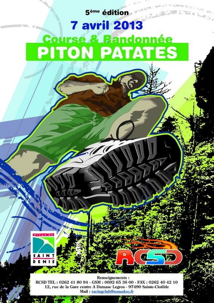 2013 Affiche Piton Patates